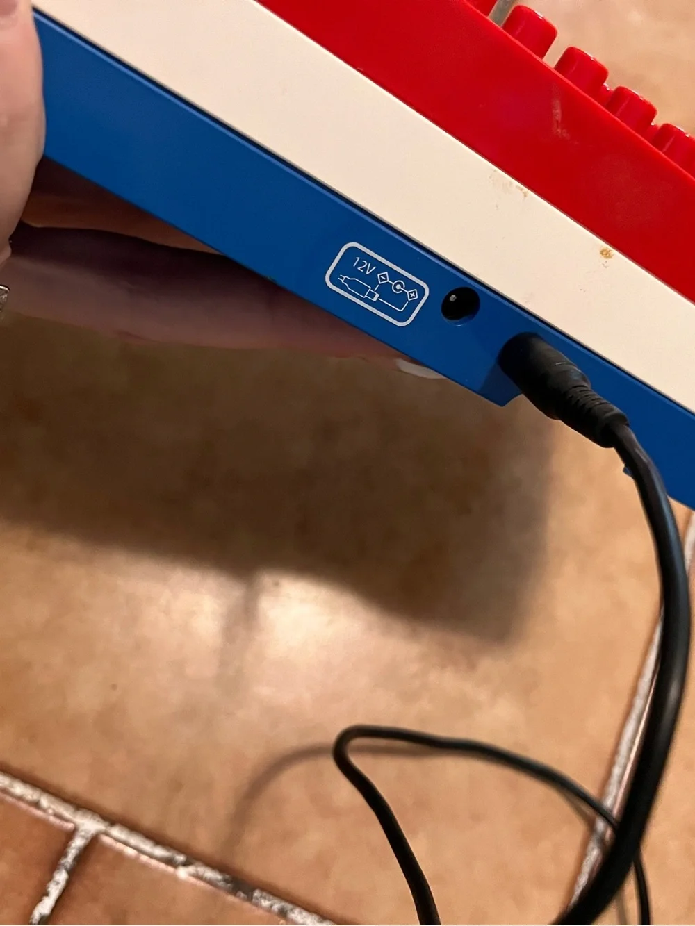 RARE building Brick  Lego style iPod iStereo Dock Retro Speakers